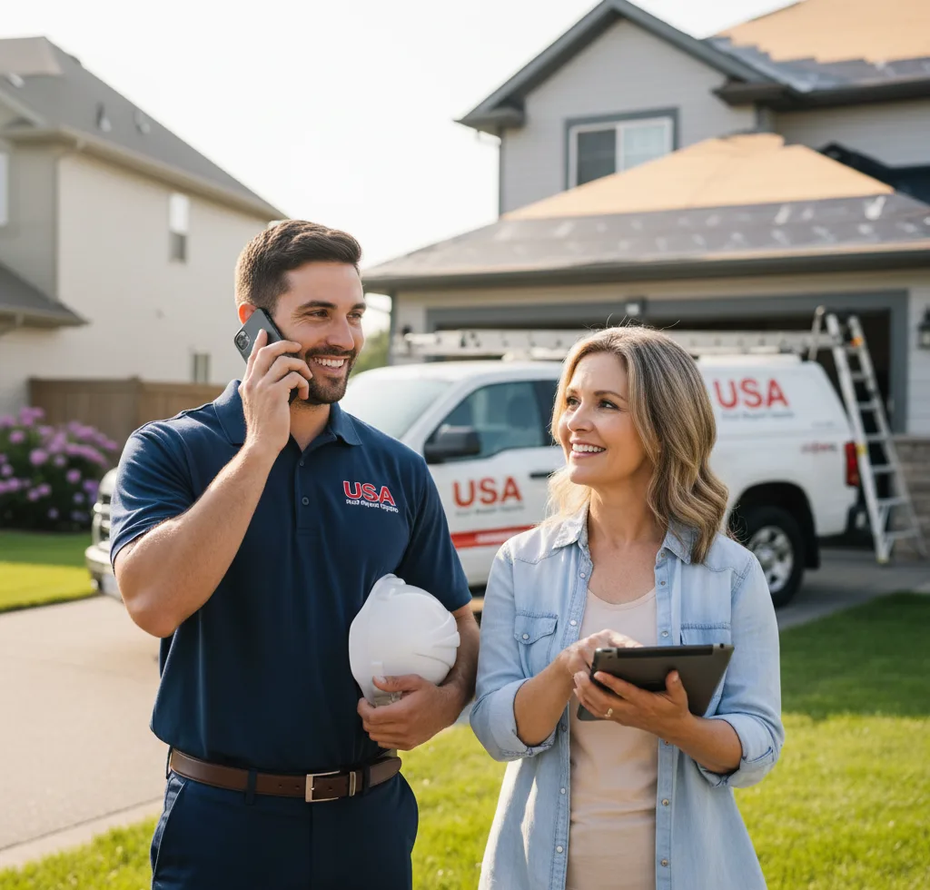 USA Roof Repair Experts customer support in Lizella